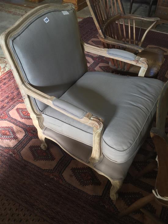 Louis XV style fauteuil